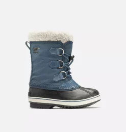 Boutique Sorel Soldes 32 Botte de Neige en Nylon Yoot Pac™ Junior Botte de Neige en Nylon Yoot Pac™ Junior, Uniform Blue, Black, front