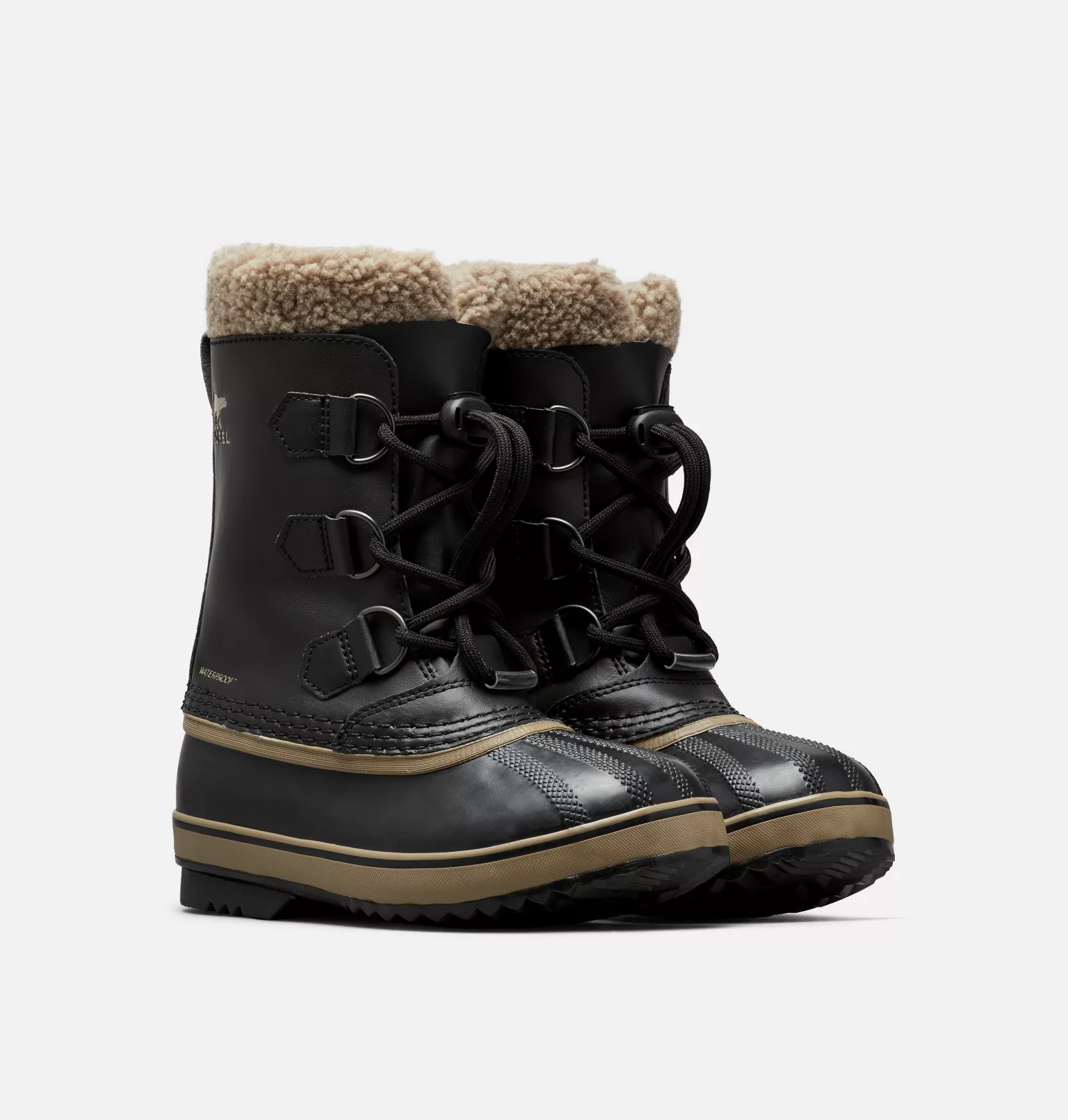 Sorel Bottes De Neige Botte de Neige Yoot Pac™ Thermoplus Junior 4 Botte de Neige Yoot Pac™ Thermoplus Junior Botte de Neige Yoot Pac™ Thermoplus Junior, Black, 3/4 front