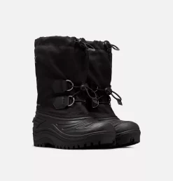 Botte de Neige Super Trooper™ Junior Botte de Neige Super Trooper™ Junior, Black, Light Grey, 3/4 front