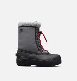 Sorel Bottes De Neige Botte de Neige Cumberland™ Junior 26 Botte de Neige Cumberland™ Junior Botte de Neige Cumberland™ Junior, City Grey, Coal, front