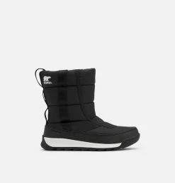 Boutique Sorel Soldes 12 Botte d'Hiver Whitney™ II Puffy Mid Enfant Botte d'Hiver Whitney™ II Puffy Mid Enfant, Black, front