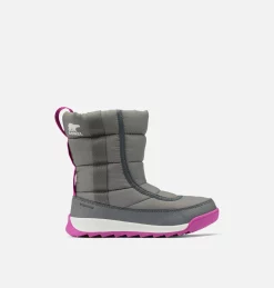 Sorel Bottes De Neige Botte d'Hiver Whitney™ II Puffy Mid Enfant 50 Botte d'Hiver Whitney™ II Puffy Mid Enfant Botte d'Hiver Whitney™ II Puffy Mid Enfant, Quarry, Grill, front
