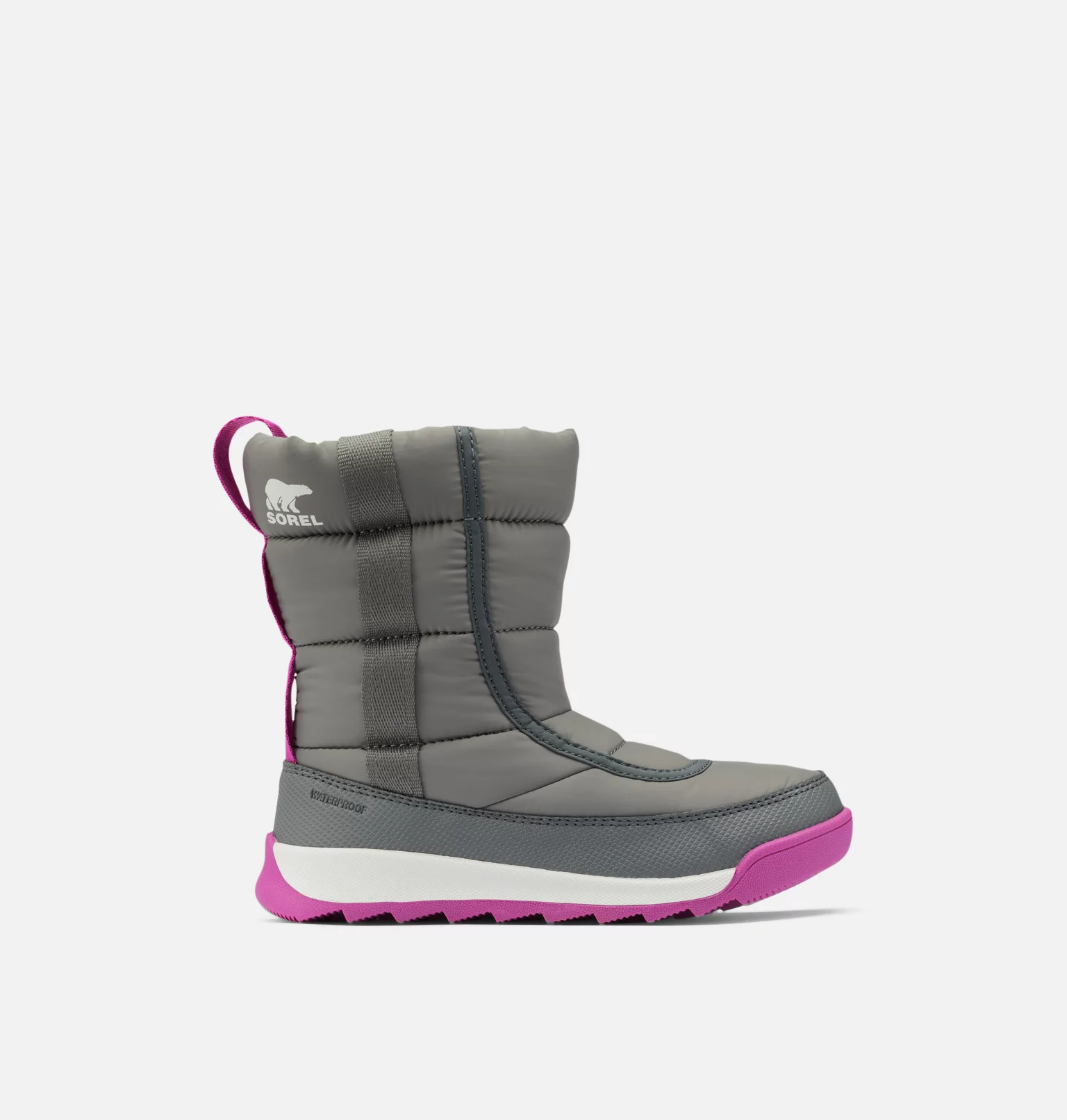 Sorel Bottes De Neige Botte d'Hiver Whitney™ II Puffy Mid Enfant 9 Botte d'Hiver Whitney™ II Puffy Mid Enfant Botte d'Hiver Whitney™ II Puffy Mid Enfant, Quarry, Grill, front