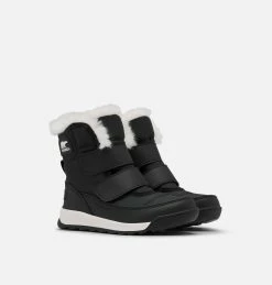 Botte d'Hiver Whitney™ II Strap Enfant Botte d'Hiver Whitney™ II Strap Enfant, Black, 3/4 front